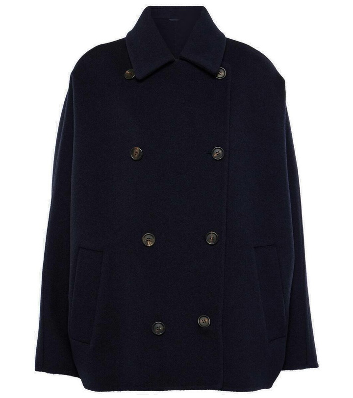 Photo: Brunello Cucinelli Cropped wool and cashmere coat