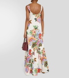 Etro Floral cotton and silk maxi dress