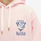 Casablanca Men's Par Avion Hoody in Pink