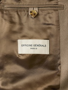 Officine Générale - Arthus Wool and Cashmere-Blend Suit Jacket - Brown