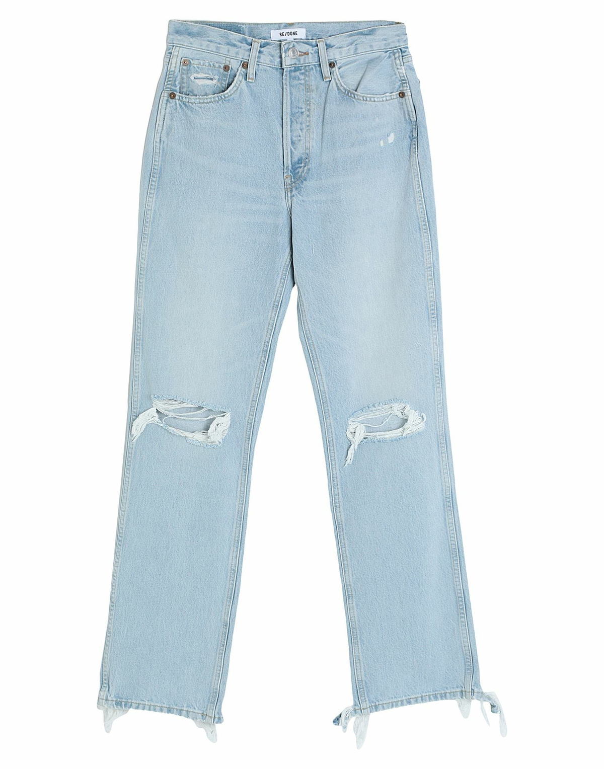 Re/done Womens Jeans in Blue