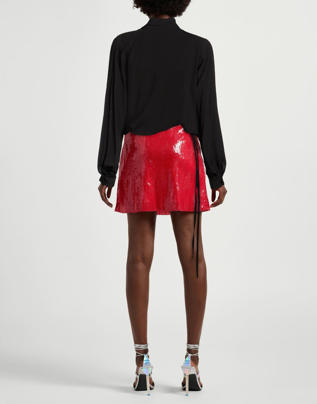 Manila Grace Womens Top in Black