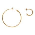 Alighieri Gold Il Leone Earrings