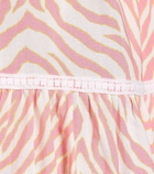 Heidi Klein Cape Town zebra-print minidress