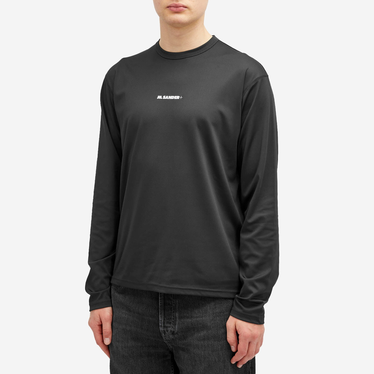 Tシャツ・カットソー JIL SANDER Men T Shirts J22GC0197J20256 001 BLACK Jil Sander logo-print T-shirt | Black | FARFETCH