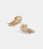 Ondyn Sparkler Small 14kt gold earrings with diamonds
