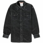 Acne Studios Men's Karty Corduroy Overshirt in Black