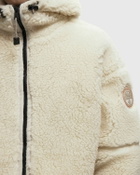 Napapijri FLEECE HOODIE JACKET Beige Mens Fleece Jacket