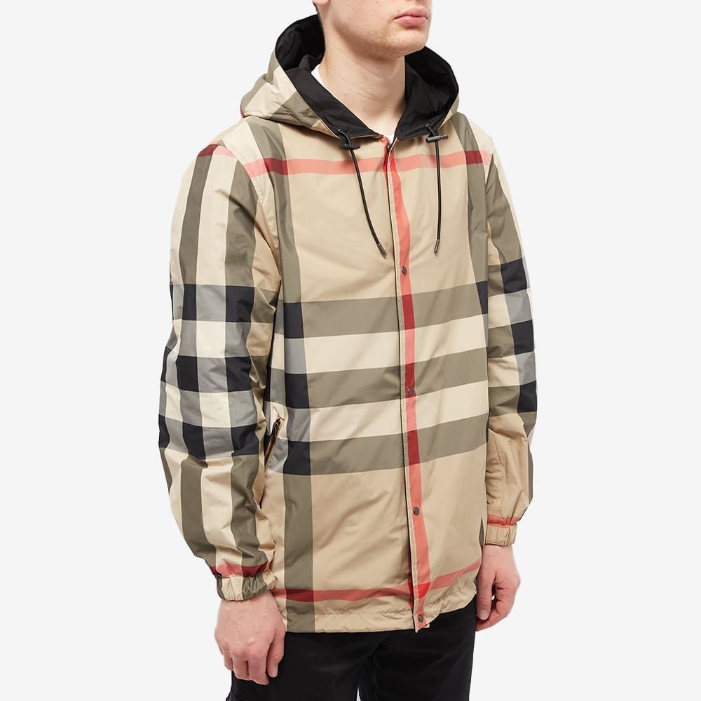 Burberry Men's Elmhurst Reversible Jacket in Archive Beige Check