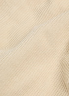 Haikure Bonnie Corduroy Straight-leg Jeans Ecru