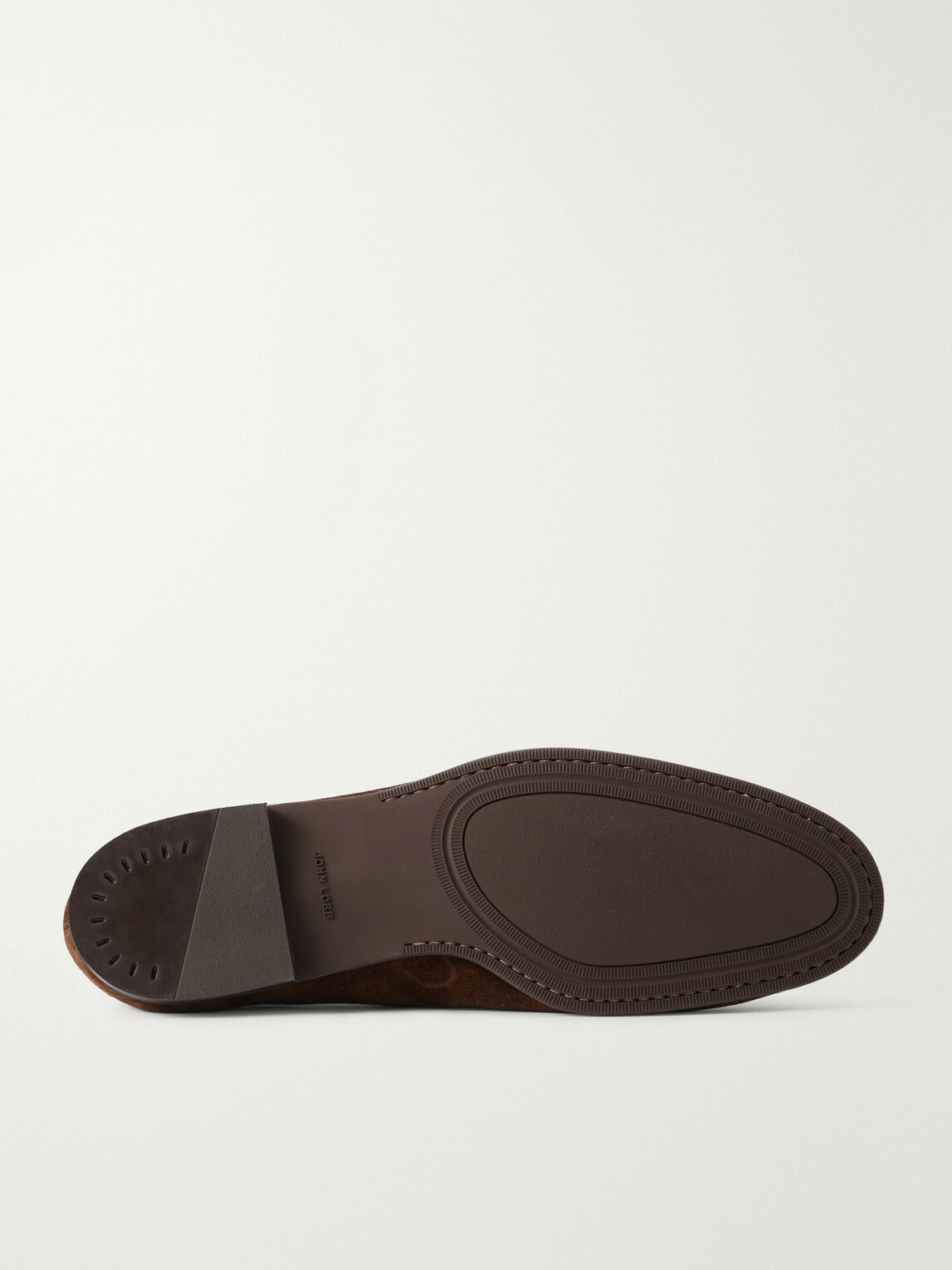John Lobb - Tyne II Suede Loafers - Brown
