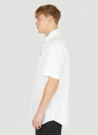 Graphic Patch Shirt in White