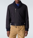 Burberry Wool-blend bomber jacket