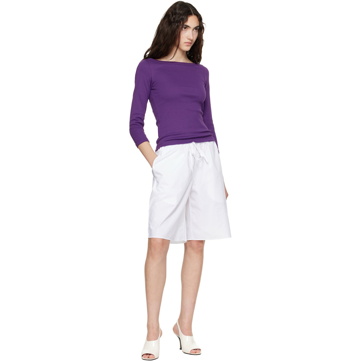 FLORE FLORE Purple Steffi T-shirt