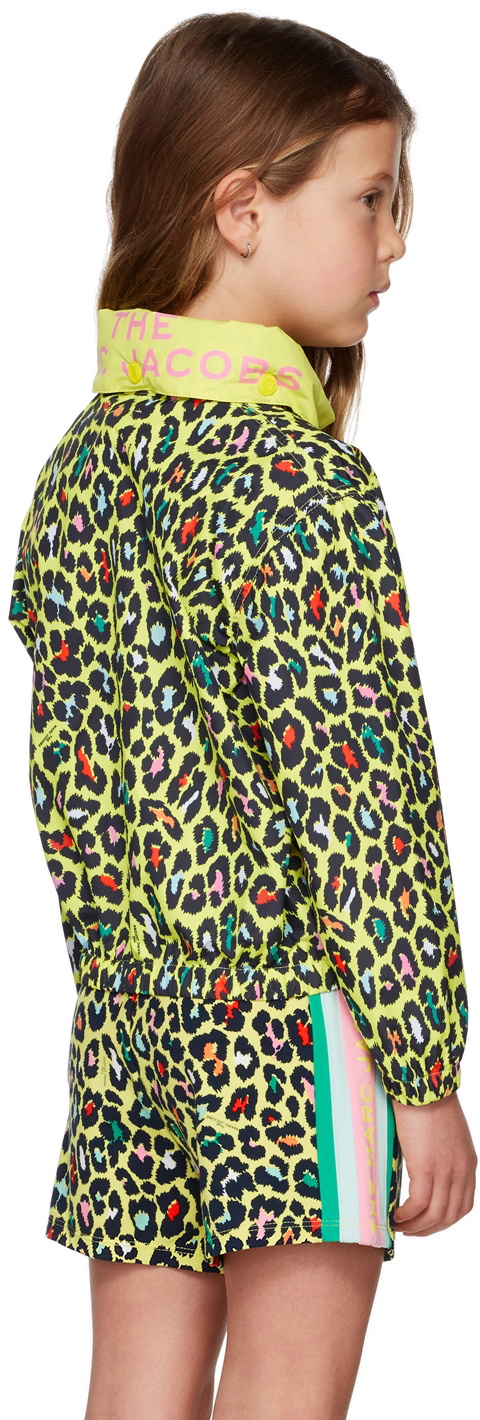 Marc Jacobs Kids Yellow Cheetah Jacket