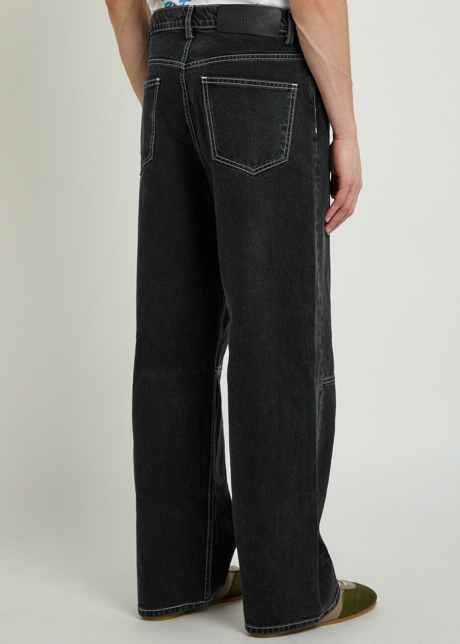 Nahmias Venice Straight-leg Jeans Black