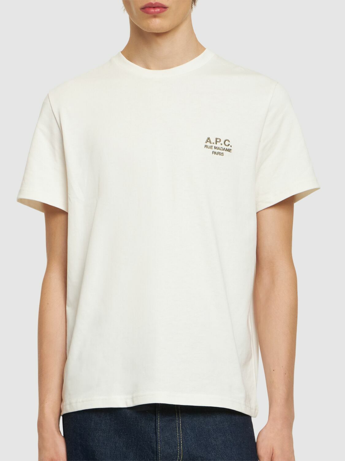 A.P.C. - Logo Organic Cotton Jersey T-shirt A.P.C.