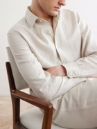 Zegna - Linen Shirt - Neutrals