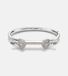 Ananya Chakra Icon 18kt white gold bracelet with diamonds and quartz