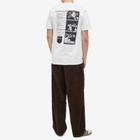 Boys Own Men's Twenty Things Not To Do Print T Shirt in White