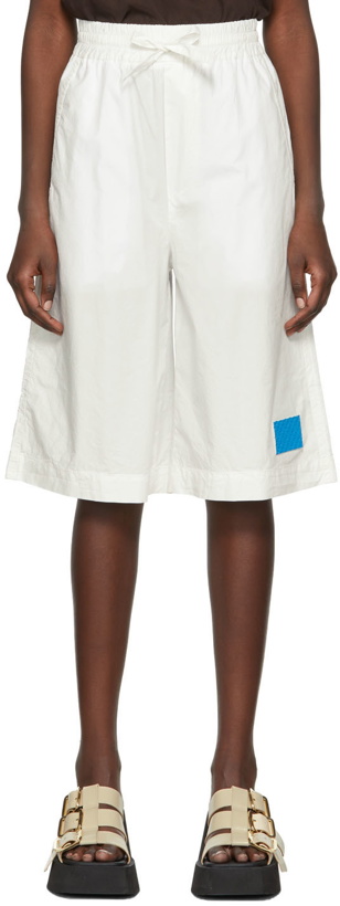 Photo: Sunnei White Cotton Shorts