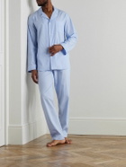 ZIMMERLI - Cotton Pyjama Set - Blue