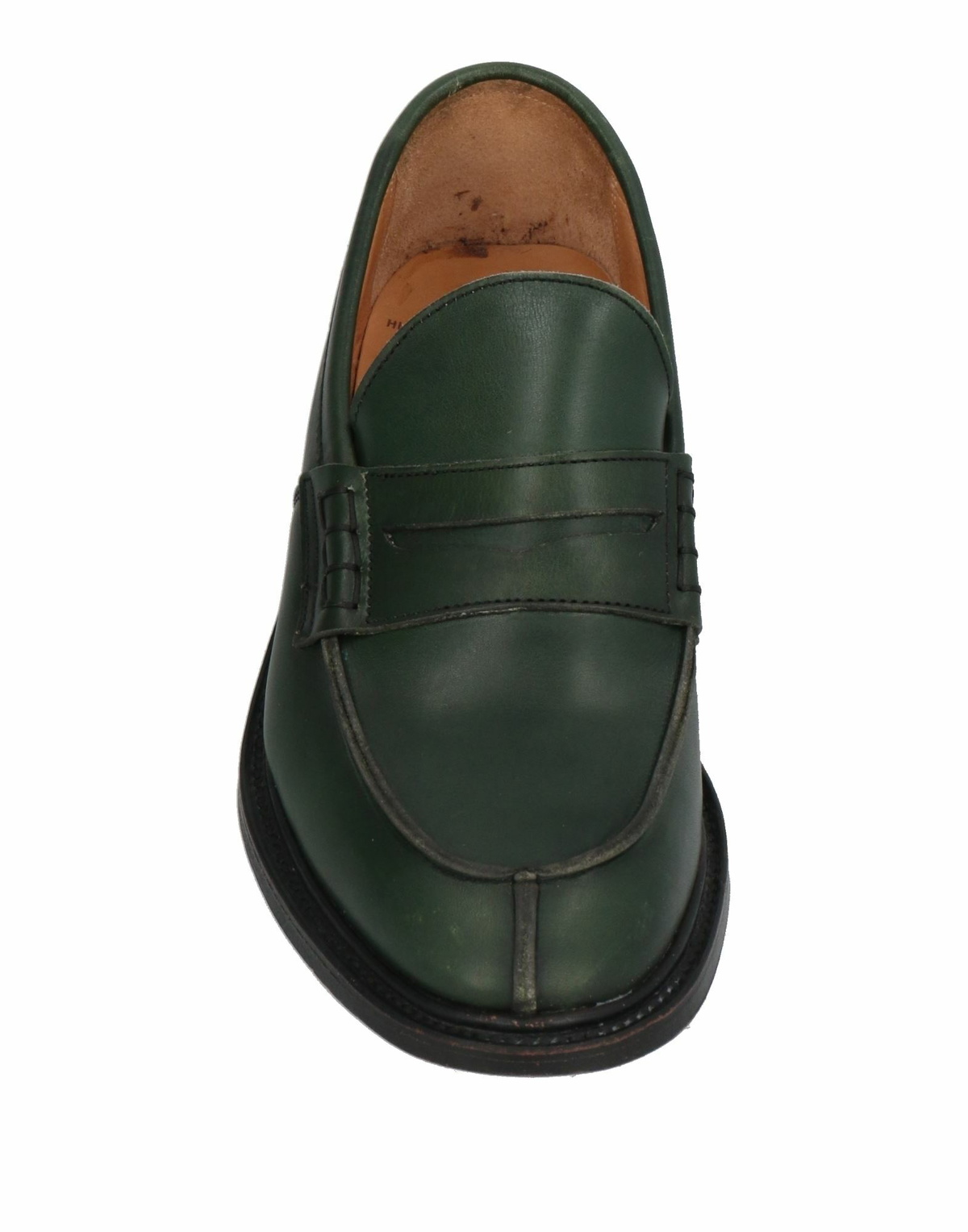 Tricker's Womens Loafers Dark in Green