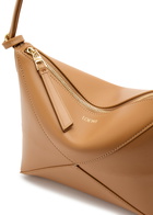 Loewe Puzzle Fold Leather Shoulder bag - Tan - One Size