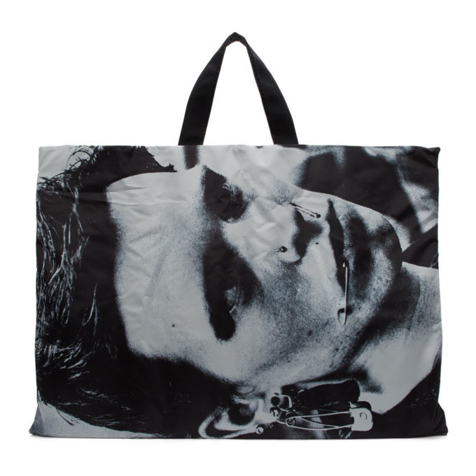 Raf Simons Eastpak Poster Tote in Black