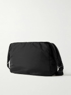 SAINT LAURENT - Leather-Trimmed Padded Shell Messenger Bag