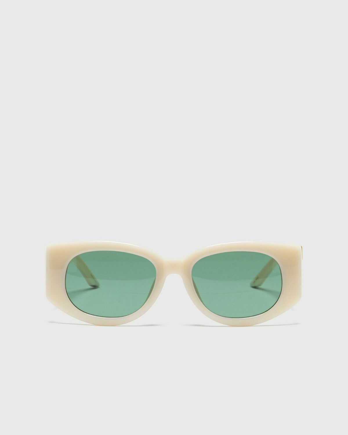サングラス Casablanca Wave Sunglasses - Casablanca - Acetate - Beige Casablanca Acetate & Metal Oval Wave Beige Eyewear Casablanca