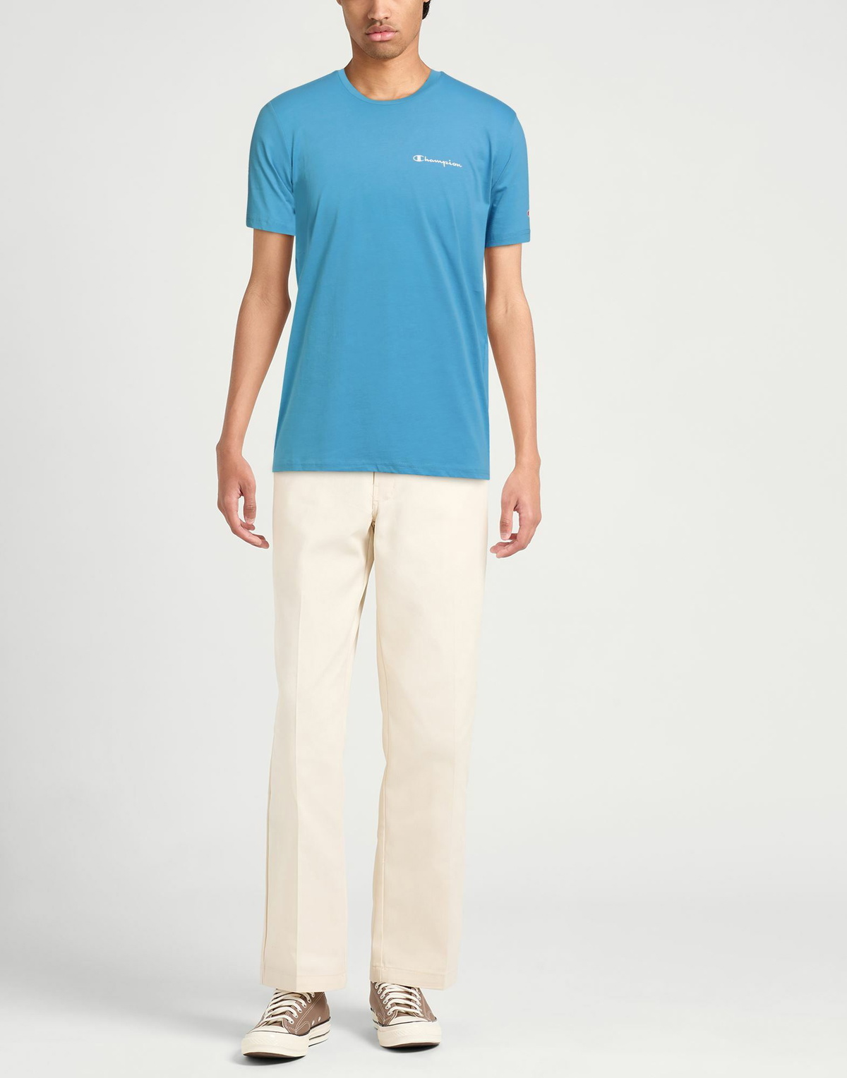 Champion Mens T-shirt Light in Blue