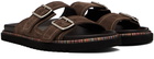 Paul Smith Brown Phoenix Sandals