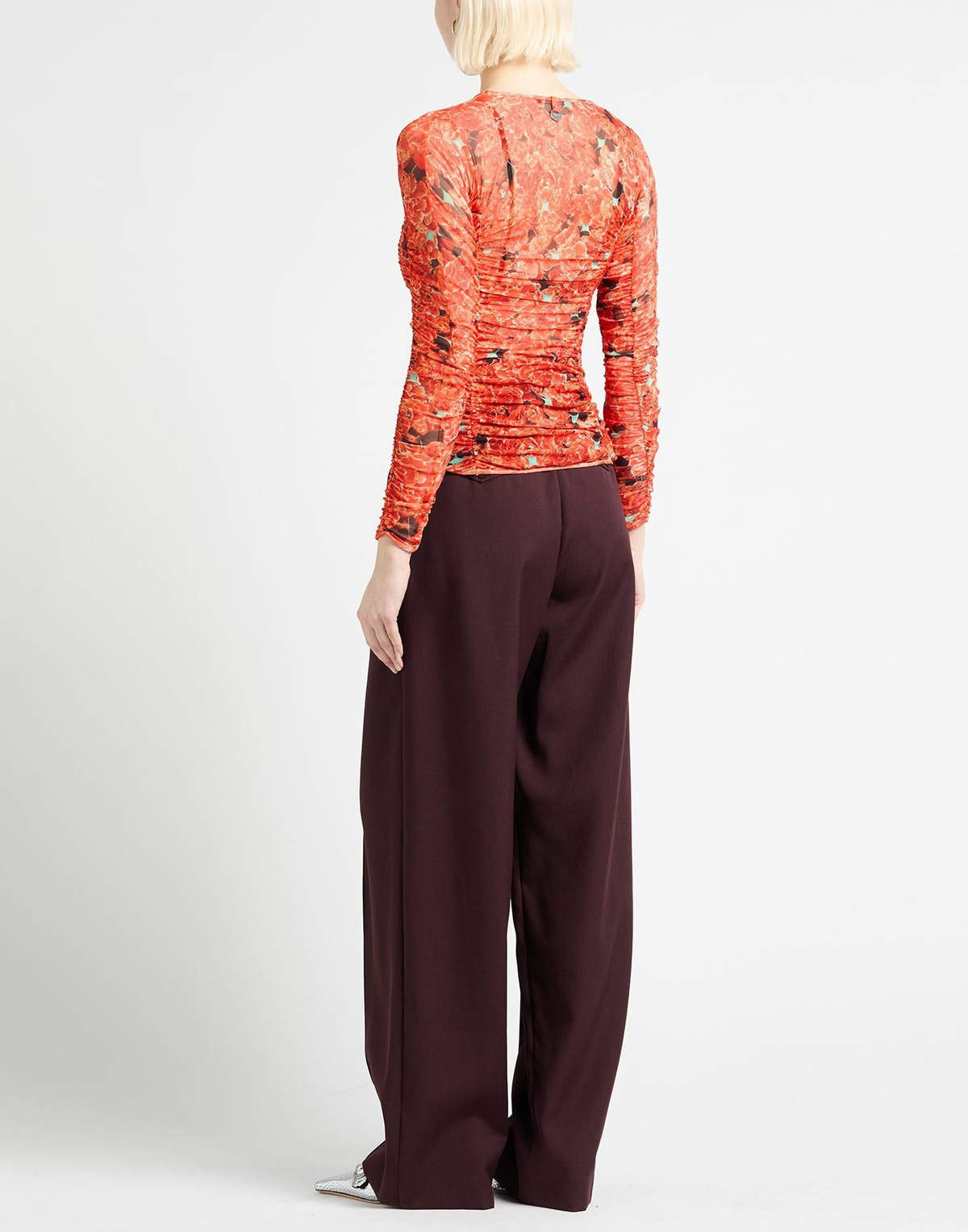 High Womens Top in Red