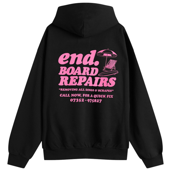 Photo: END. Coastal Board Repairs Hoody in Black