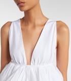 Alaïa Peplum cotton top