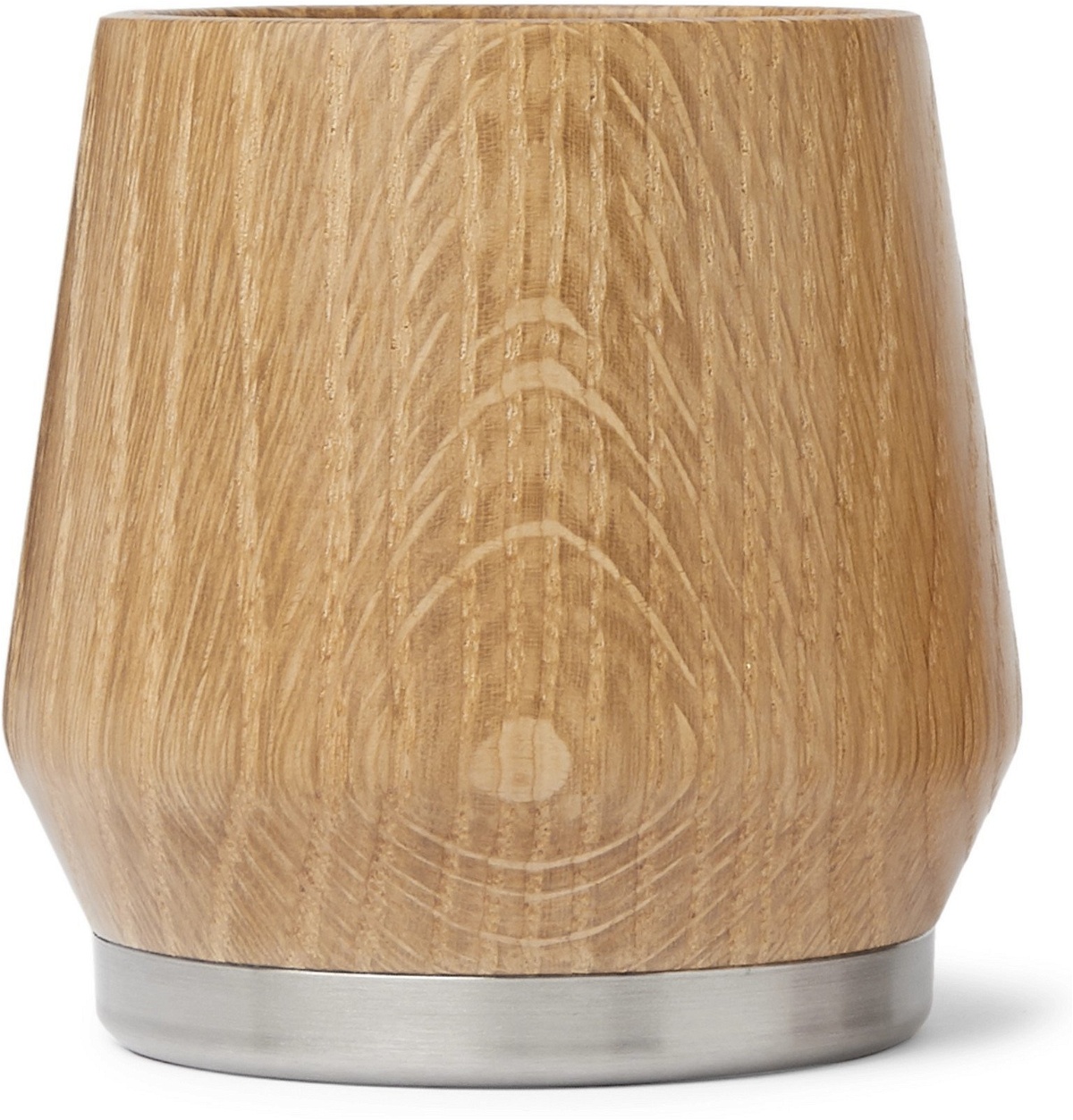 Photo: Nisnas Industries - Oak and Stainless Steel Tumbler - Brown