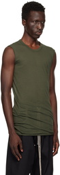 Rick Owens Green Porterville Basic Tank Top