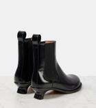 Loewe Campo 40 brushed leather Chelsea boots