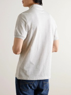Brunello Cucinelli - Slim-Fit Cotton Polo Shirt - Gray