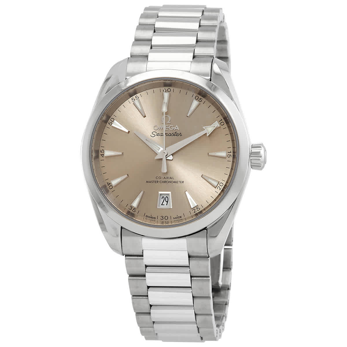 Omega Seamaster Aqua Terra Automatic Chronometer Ivory Unisex Watch 220.10.38.20.09.001