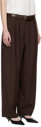 Cordera Brown Tailored Masculine Trousers