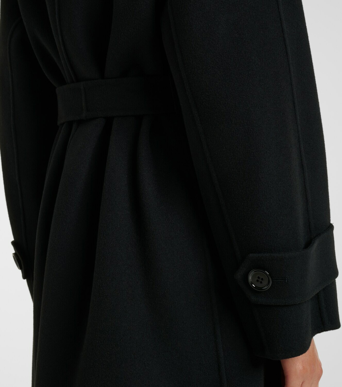'S Max Mara Double-breasted virgin wool coat