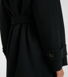 'S Max Mara Double-breasted virgin wool coat