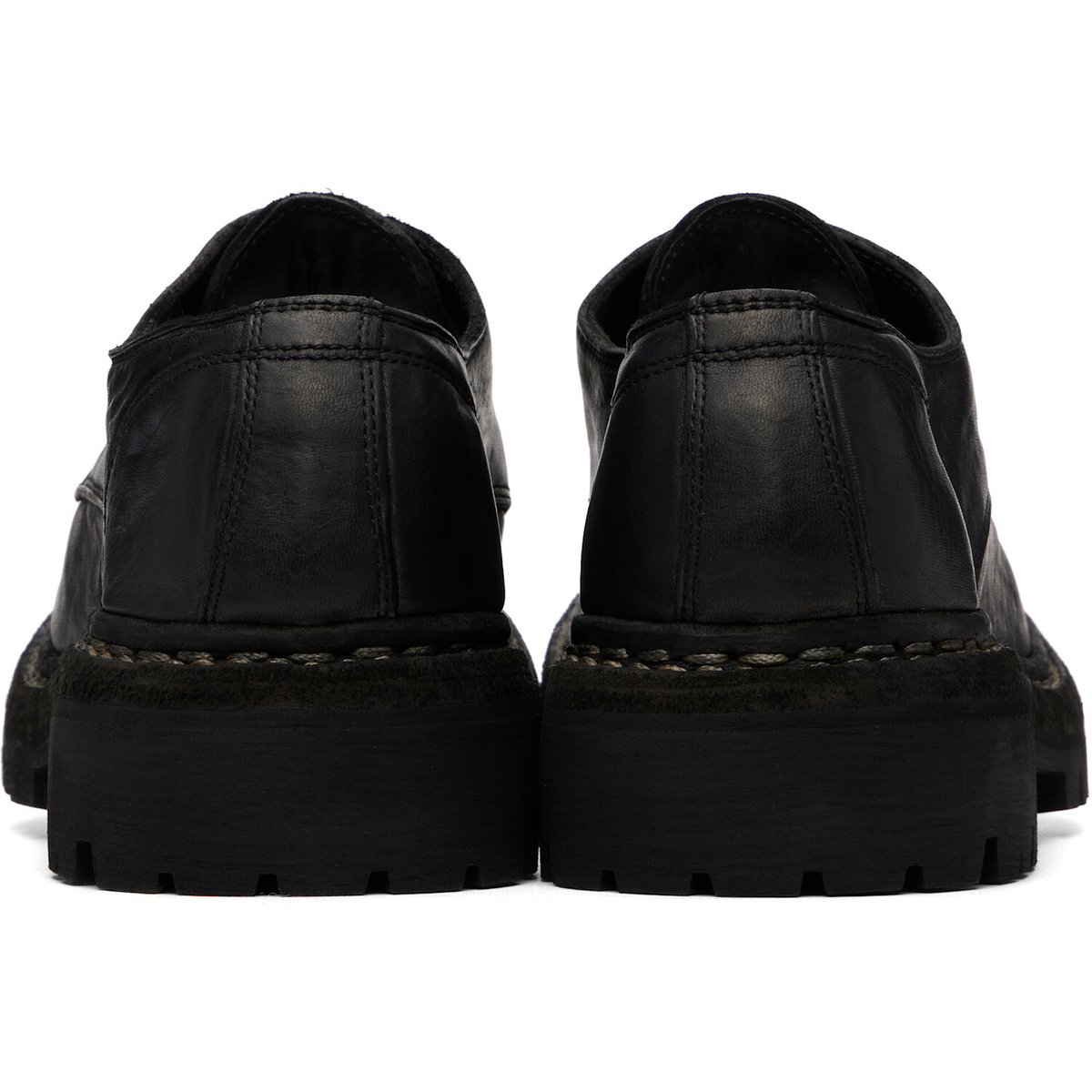 Guidi Black 792V_N Derbys