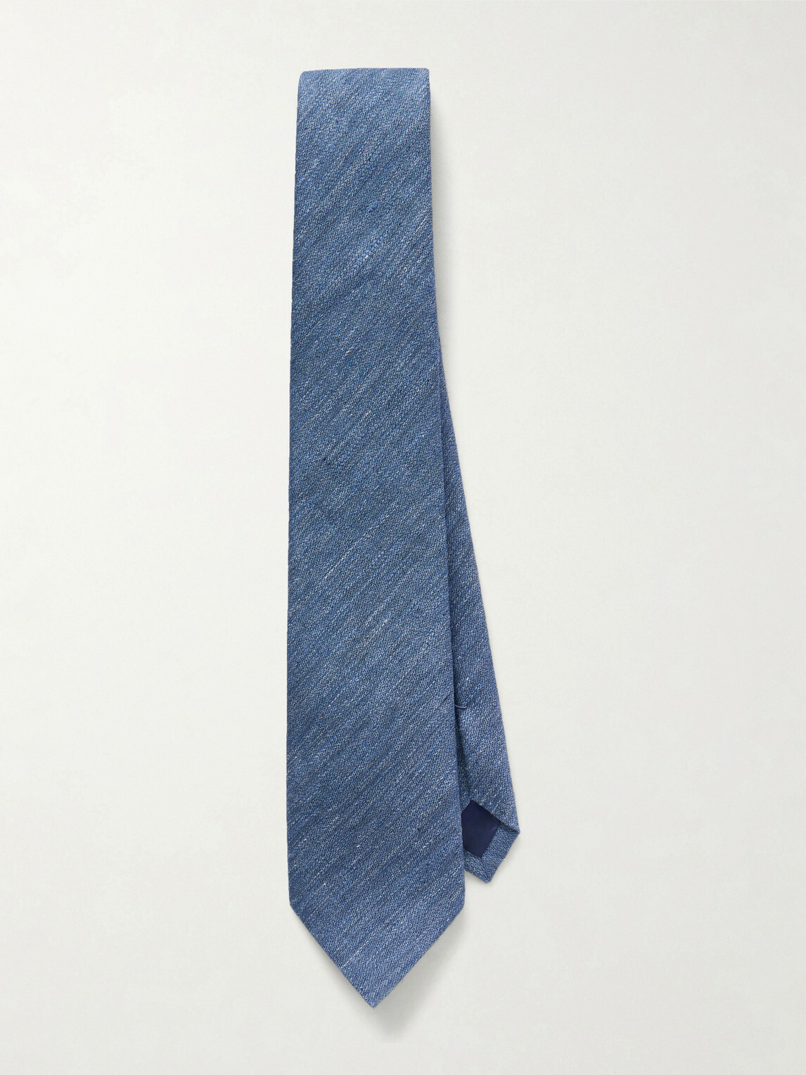 Mr P. - 8cm Linen and Silk-Blend Tie