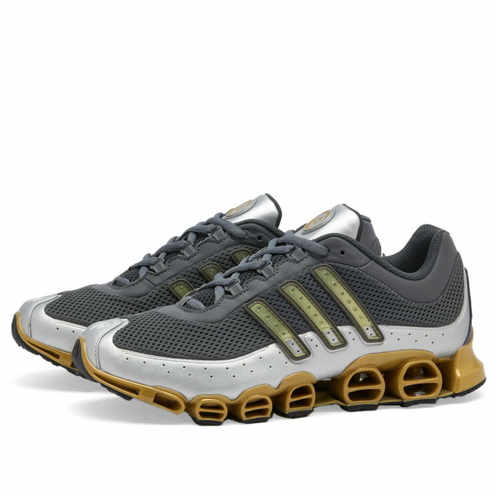 Photo: Adidas Megaride in Grey/Gold& Matte Silver