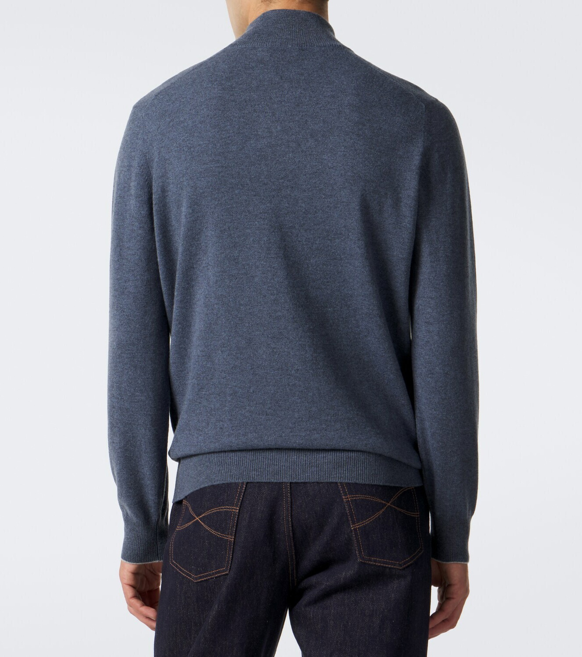 Brunello Cucinelli Cashmere half-zip sweater