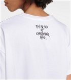 Christopher Kane - Printed cotton T-shirt