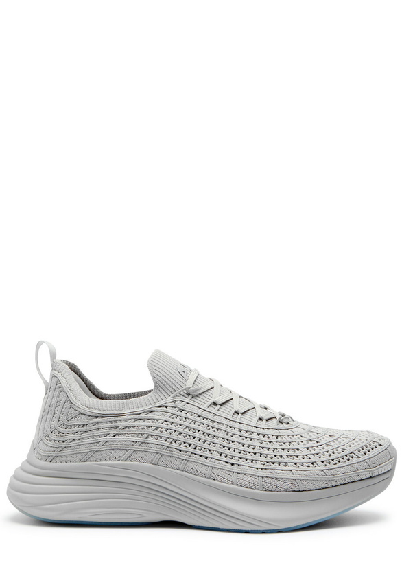 Photo: Athletic Propulsion Labs Techloom Zipline Knitted Sneakers Grey